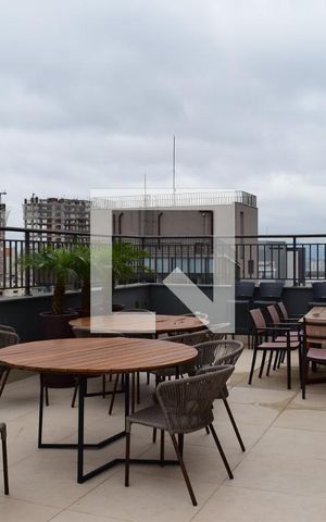 Studio à venda com 30m², 1 quarto e sem vagaRooftop