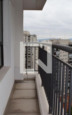 Studio à venda com 30m², 1 quarto e sem vagaVaranda