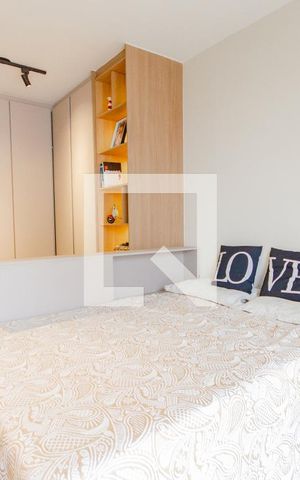 Studio para alugar com 29m², 1 quarto e 1 vaga Studio para alugar com 29m², 1 quarto e 1 vagaQuarto
