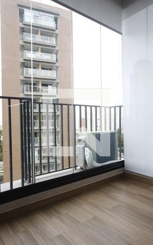 Studio para alugar com 40m², 1 quarto e 1 vagaVaranda