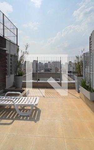 Apartamento para alugar com 45m², 1 quarto e 1 vagaChurrasqueira