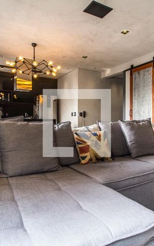 Apartamento à venda com 76m², 1 quarto e 2 vagas Apartamento à venda com 76m², 1 quarto e 2 vagasSala de TV