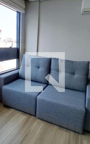 Apartamento para alugar com 27m², 1 quarto e sem vaga Apartamento para alugar com 27m², 1 quarto e sem vagaSala
