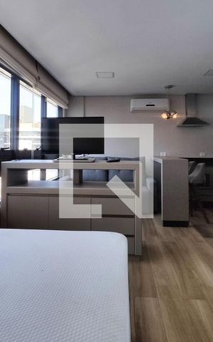 Apartamento para alugar com 27m², 1 quarto e sem vaga Apartamento para alugar com 27m², 1 quarto e sem vagaSala