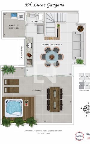 Apartamento à venda com 150m², 3 quartos e 2 vagas