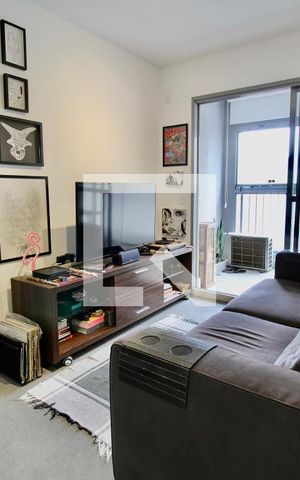 Apartamento à venda com 47m², 1 quarto e 1 vaga Apartamento à venda com 47m², 1 quarto e 1 vagaSala