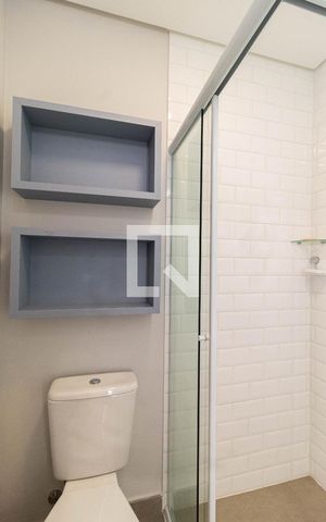 Apartamento à venda com 48m², 1 quarto e 1 vaga Apartamento à venda com 48m², 1 quarto e 1 vagaBanheiro