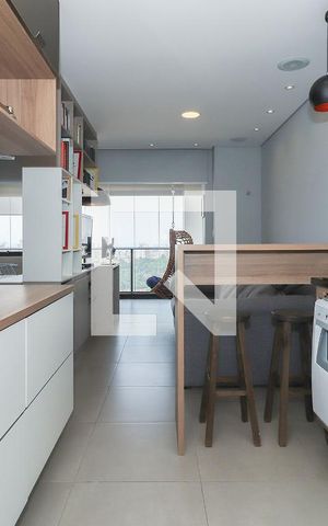 Studio à venda com 43m², 1 quarto e 1 vaga Studio à venda com 43m², 1 quarto e 1 vagaCozinha