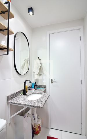 Apartamento para alugar com 55m², 2 quartos e 1 vagaBanheiro Social