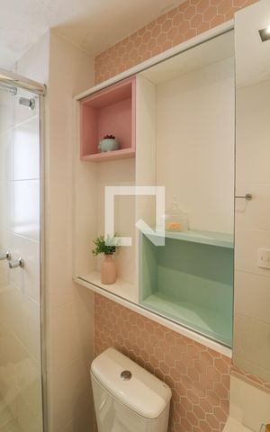 Apartamento à venda com 126m², 3 quartos e 2 vagasBanheiro da Suíte 3