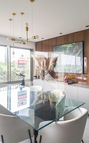 Apartamento à venda com 126m², 3 quartos e 2 vagasSala