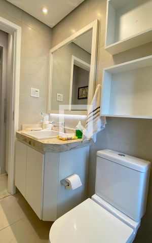 Apartamento para alugar com 132m², 3 quartos e 2 vagasBanheiro Corredor
