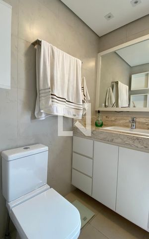 Apartamento para alugar com 132m², 3 quartos e 2 vagasBanheiro da Suíte 1