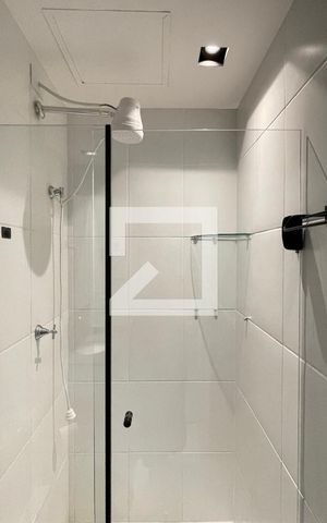 Apartamento para alugar com 33m², 1 quarto e sem vaga Apartamento para alugar com 33m², 1 quarto e sem vagaBanheiro