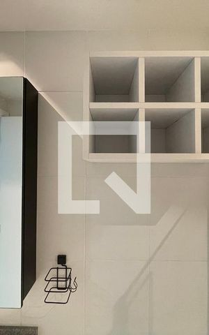 Apartamento para alugar com 33m², 1 quarto e sem vaga Apartamento para alugar com 33m², 1 quarto e sem vagaBanheiro