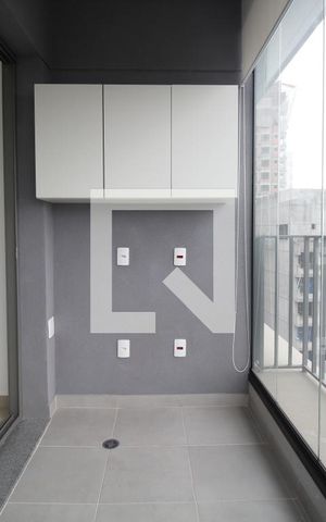 Studio para alugar com 26m², 1 quarto e sem vagaVaranda