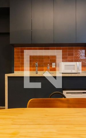 Studio para alugar com 48m², 1 quarto e sem vagaCozinha