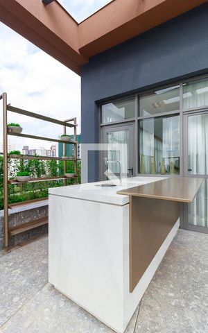 Studio para alugar com 24m², 1 quarto e sem vaga Studio para alugar com 24m², 1 quarto e sem vagaEspaço Gourmet