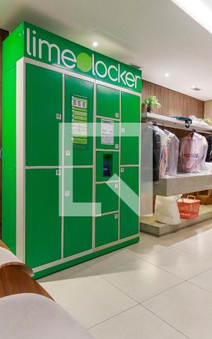 Apartamento para alugar com 48m², 1 quarto e 1 vaga Apartamento para alugar com 48m², 1 quarto e 1 vagaLocker
