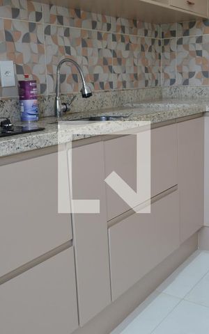 Apartamento para alugar com 49m², 2 quartos e 1 vagaDETALHE DA COZINHA