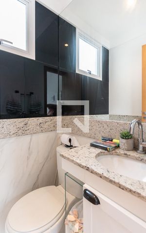 Apartamento à venda com 131m², 3 quartos e 1 vagaLavabo da Cobertura