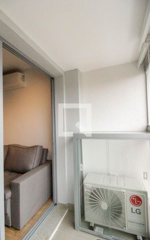Apartamento à venda com 31m², 1 quarto e sem vagaVaranda