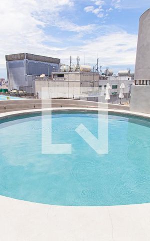 Studio à venda com 17m², 1 quarto e sem vaga Studio à venda com 17m², 1 quarto e sem vagaÁrea comum - Piscina