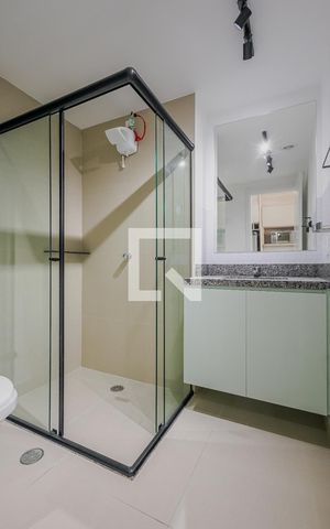 Apartamento à venda com 25m², 1 quarto e sem vaga Apartamento à venda com 25m², 1 quarto e sem vagaBanheiro