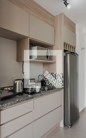 Apartamento à venda com 25m², 1 quarto e sem vaga Apartamento à venda com 25m², 1 quarto e sem vagaCozinha