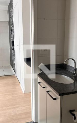Apartamento para alugar com 31m², 1 quarto e sem vaga Apartamento para alugar com 31m², 1 quarto e sem vagaBanheiro