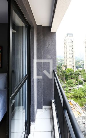 Apartamento para alugar com 26m², 1 quarto e sem vaga Apartamento para alugar com 26m², 1 quarto e sem vagaSacada Studio