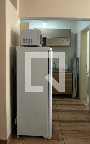 Studio para alugar com 32m², 1 quarto e sem vagaSala e Quarto