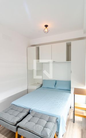 Studio à venda com 20m², 1 quarto e sem vaga Studio à venda com 20m², 1 quarto e sem vagaQuarto