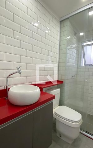 Apartamento à venda com 54m², 2 quartos e 2 vagasBanheiro da Suíte 1