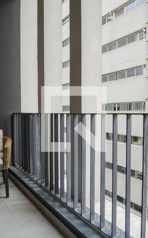 Studio para alugar com 24m², 1 quarto e sem vaga Studio para alugar com 24m², 1 quarto e sem vagaSacada