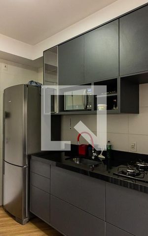 Studio à venda com 28m², 1 quarto e sem vaga Studio à venda com 28m², 1 quarto e sem vagaCozinha e Área de Serviço