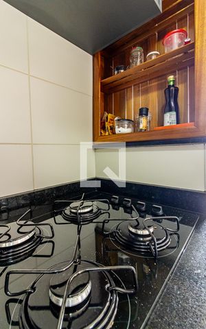 Studio à venda com 28m², 1 quarto e sem vaga Studio à venda com 28m², 1 quarto e sem vagaCozinha e Área de Serviço