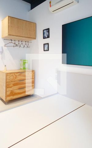Apartamento para alugar com 16m², 1 quarto e sem vaga Apartamento para alugar com 16m², 1 quarto e sem vagaSala/Quarto