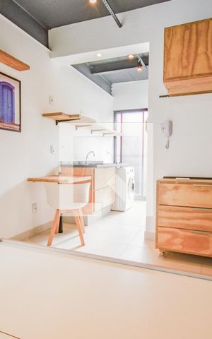 Studio para alugar com 18m², 1 quarto e sem vagaSala/Quarto
