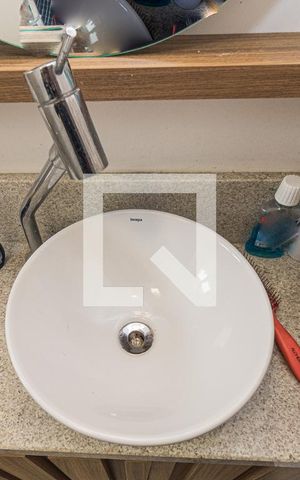 Apartamento para alugar com 50m², 1 quarto e 1 vagaBanheiro da Suíte