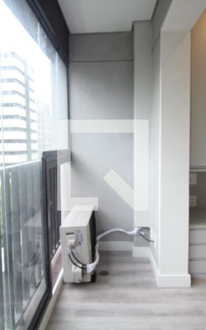 Studio à venda com 25m², 1 quarto e sem vagaVaranda