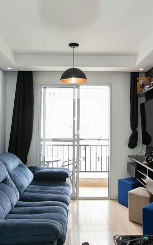 Apartamento para alugar com 48m², 2 quartos e 1 vagaSala