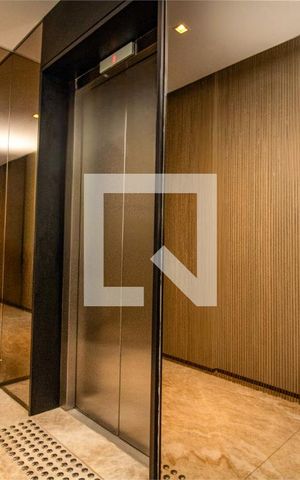 Studio para alugar com 27m², 1 quarto e sem vaga Studio para alugar com 27m², 1 quarto e sem vagaHall social - Elevadores
