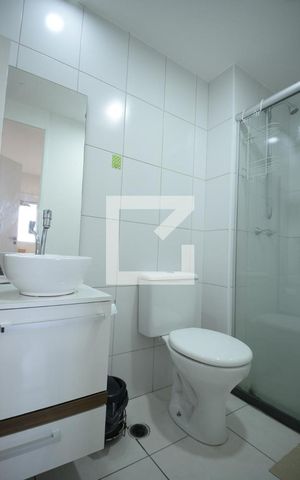 Apartamento para alugar com 35m², 1 quarto e sem vagaBanheiro da Suíte 
