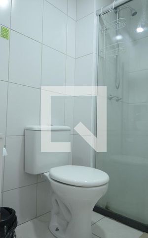 Apartamento para alugar com 35m², 1 quarto e sem vagaBanheiro da Suíte 