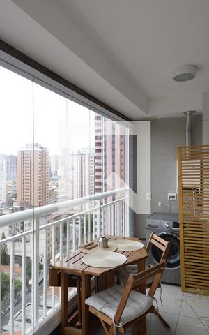 Apartamento para alugar com 35m², 1 quarto e sem vagaVaranda