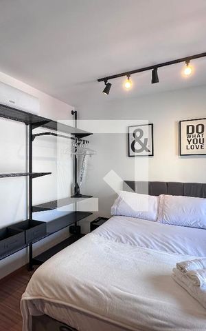 Studio para alugar com 25m², 0 quarto e sem vagaQuarto/Sala