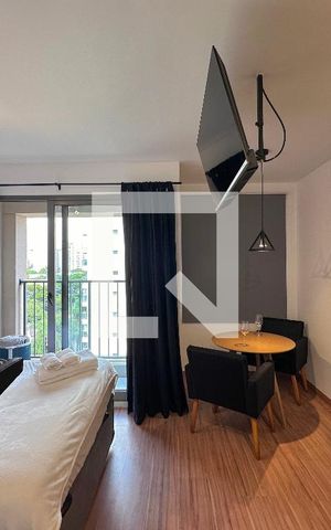 Studio para alugar com 25m², 0 quarto e sem vagaQuarto/Sala