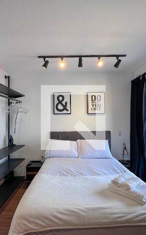 Studio para alugar com 25m², 0 quarto e sem vagaQuarto/Sala
