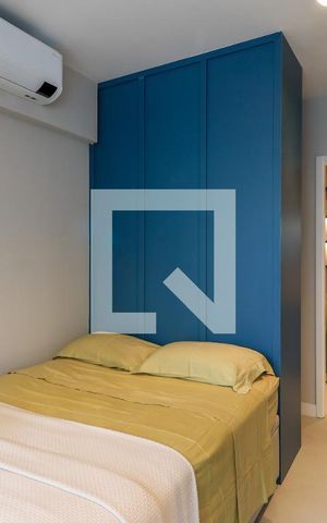 Studio para alugar com 31m², 1 quarto e sem vaga Studio para alugar com 31m², 1 quarto e sem vagaQuarto